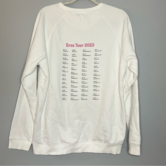 Taylor Swift Eras Tour 2023 It Was Rare I was There Crew Neck Sweatshirt XL - Picture 4 of 5